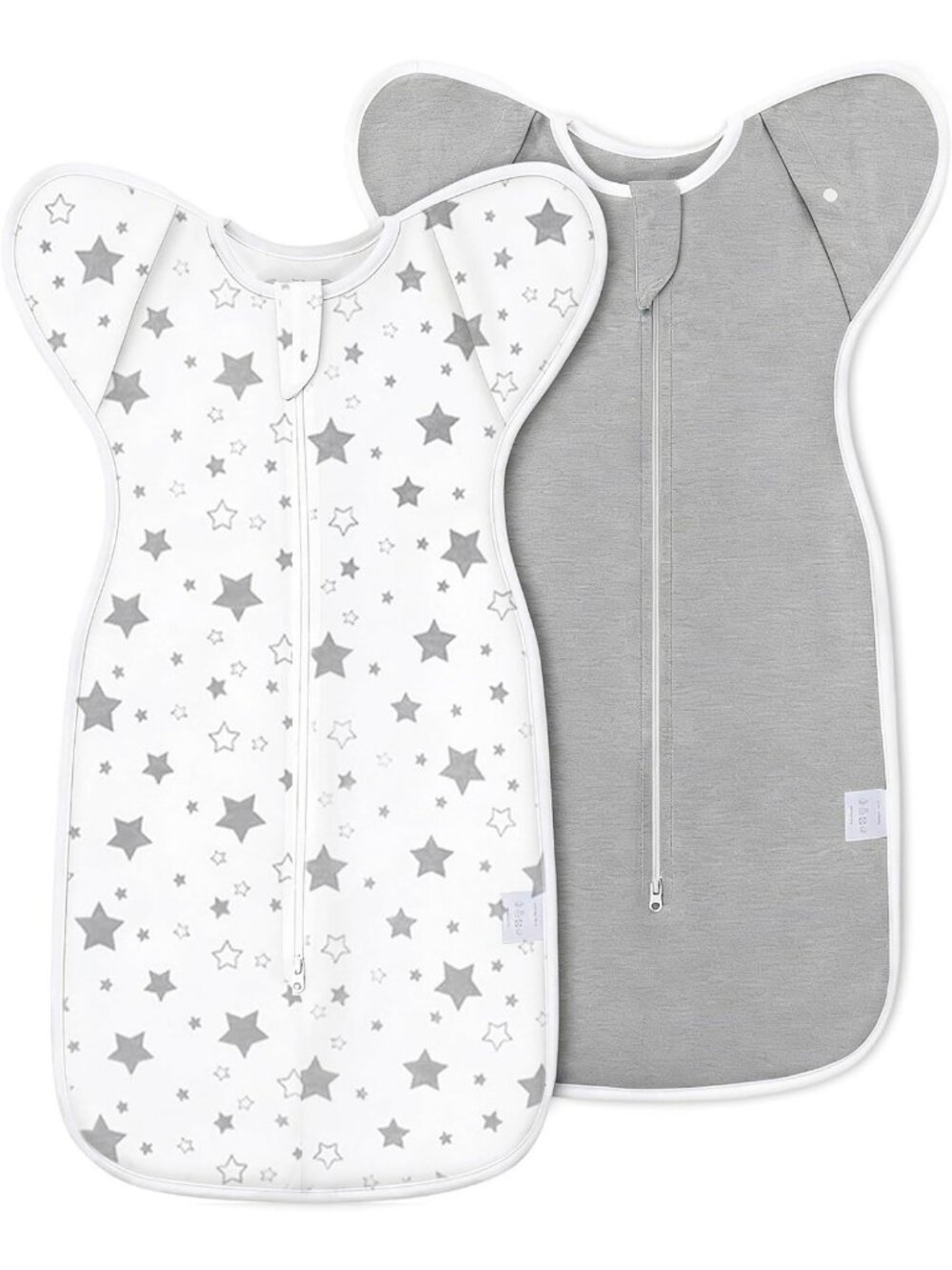 Cozy 2-Pack Baby Swaddle for Newborns 0-3 Months, Arms Up Design, Soft